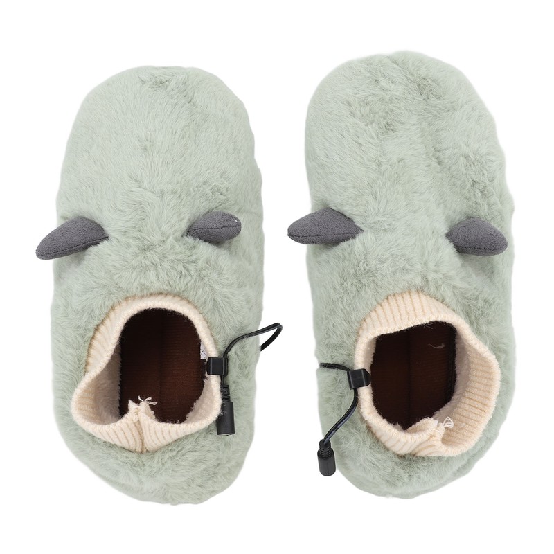1 Pair Electric Foot Warmer USB Heating Shoes 3 Gears