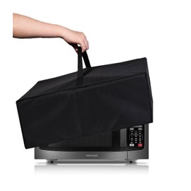 NUENSS-ROR Heat-Resistant Waterproof Microwave Oven Grill Cover Protector,Nylon Fabric dust Cover Case for Toshiba EM131A5C-BS Countertop Microwave Ovens 1.2 Cu Ft/GE 1.0 Cu Ft Microwave Oven