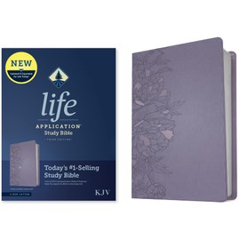 KJV Life Application Study Bible, Third Edition (LeatherLike, Peony Lavender, Red Letter)
