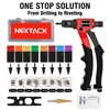 NEXTACK Rivet Nut Tool Kit with a Step Drill Bit