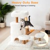 Keygarzone 35-Inch Cat Tree for Indoor Cats, Multi-Level Tower with