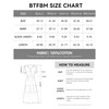 BTFBM Womens Summer 2025 Casual Midi Maxi Dresses Lightweight Short
