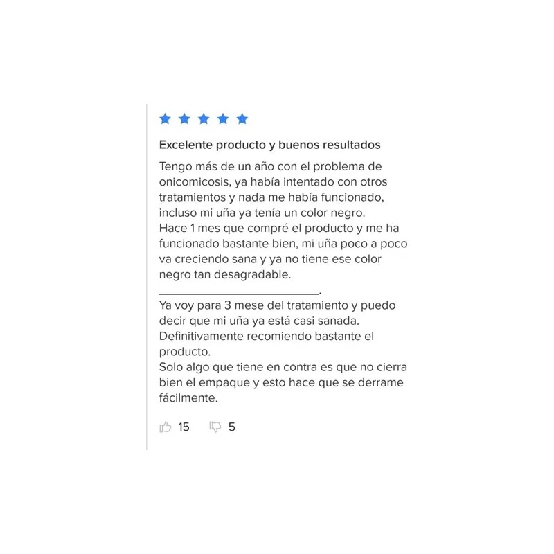 Fungicida Puñas Con Onicomicosis, Hongos, Negras O Amarilla