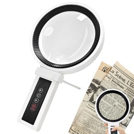 Colorich Large Magnifying Glass for Coin Reading Inspection