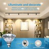 Lachesan PAR38 Halogen Flood Light Bulbs 4 Pcs, 80W Equivalent,