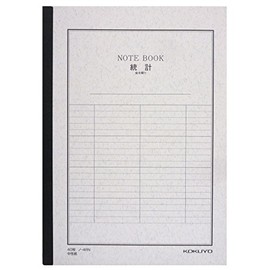Kokuyo Statistics Notes 6 # # # # (Semi B5) 40 Sheets of – 4R
