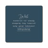 Grafik Werkstatt Funny Coaster Made of Cork | Du bist