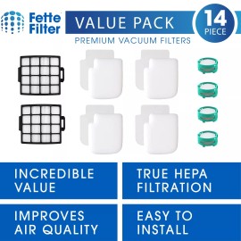 Compatible with Shark Stratos Upright Vacuum Models AZ3000, AZ300 AZ3000 Vacuum Filter Kit and Odor Kit Compatible with Shark Stratos Upright Vac.