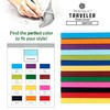 Pentalic 3" x 4" Pocket Sketchbook Traveler Journal, 160 Pages,