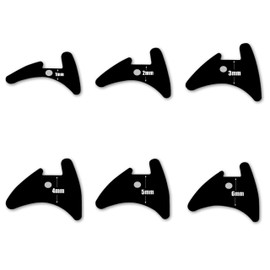 uPVC Window & Door Gasket Seal Double Glazing Wedge Rubber Repair Seal Black Sample Pack (100mm of Each Size)