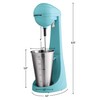 OVENTE Classic Milkshake Maker Machine with 2 Speed Setting, Safety