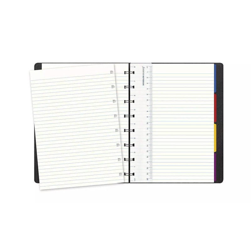 Filofax A5 Refillable Notebook Saffiano Metallic Gold (115036)