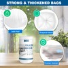 Charmount 8 Gallon Trash Bags, 50 Count Medium Garbage Bags