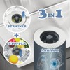 3 in 1 Kitchen Sink Drain Strainer & Stopper Combo,