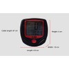VOANZO Bicycle Computer Speedometer Waterproof Backlight LCD Display with Stopwatch