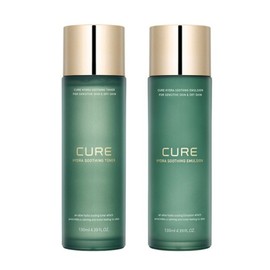 Kim Jeong-moon Aloe Cure Hydra Soothing 2-piece Set / 김정문알로에 큐어 하이드라 수딩 2종 세트