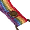 Fjallraven Kånken Rainbow Keyring Wallets and Small Bags - Rainbow