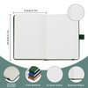 HOMEMARS Notebook A6, pack of 3, notebook A6 blank, 14.4