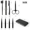XFJSAK 8-piece eyebrow grooming set, professional eyebrow grooming set includes
