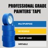 10 Rolls Painters tape 2 inch Wide, General Purpose Blue
