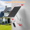 Wall Mount for Cameras and Solar Panels, 2-in-1 Mount Compatible
