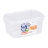 Décor 002751-004 Food Storage Container, 500 mL, Oblong, Pack of