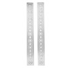 2pcs 17 Holes U Beam Aluminum Channels Robot Parts fit