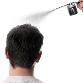 Aethland Powder Spray Bottles, Hair Building Fibers Spray Bottle,Applicator Portable Hairdressing Tools, Refillable Hair Fiber Applicator Salon Hair Styling Supplies