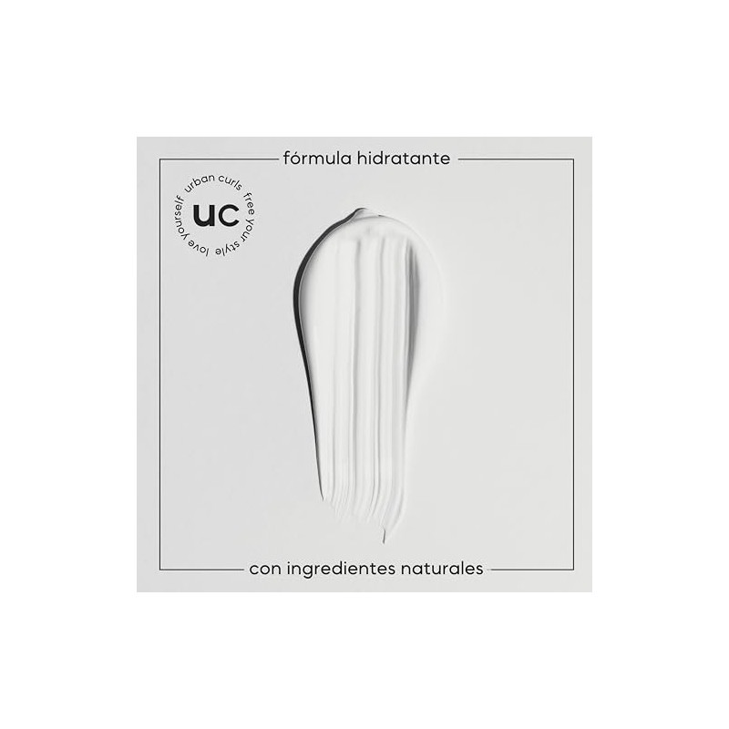 Urban Curls Crema Modeladora Rizos 360 Define Controla Frizz Peina
