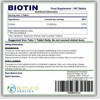 Biotin (180 Tablets) 10,000mcg per Tablet - Vitamin B7 -