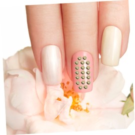 WOONEKY 1Set Creative Nail Stickers Funny Shell Design Durable Metal Nail Decals for DIY Manicure