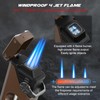 5-in-1 Torch Lighter with V Tool, Punch, Draw Enhancer Tool,