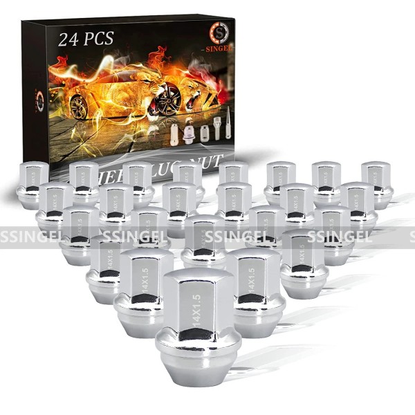 SSINGEL 20 Chrome 14x1.5 OEM Factory Style Fit Dodge Chrysler