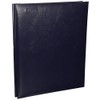 Pioneer Leatherette Post Bound Album 8.5"X11", Navy