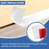 Vinyl Door Threshold Flooring Transition Strip Self Adhesive Carpet Edging