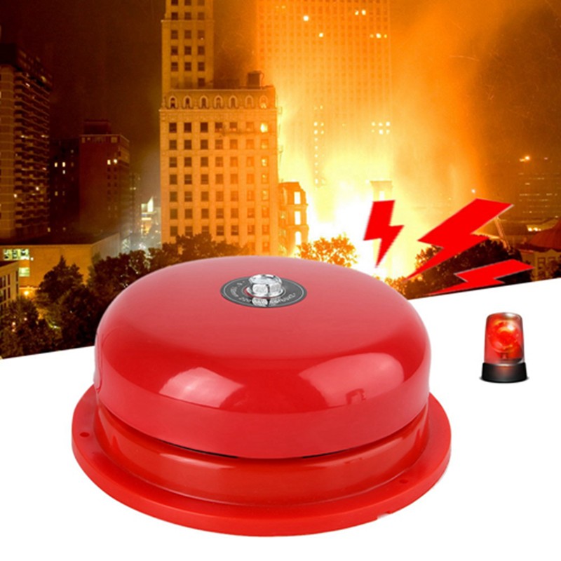6 Inches Carbon Steel Internal Strike Type Electric Bell 95db