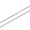 NKlaus 925 Sterling Silver Curb Chain Byzantine Chain 1.40 mm