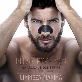 QVENE 30 Tiras para puntos negros de carbon activado peel off para la nariz  Quita puntos negros, espinillas, acne, exceso de grasa e impurezas...    