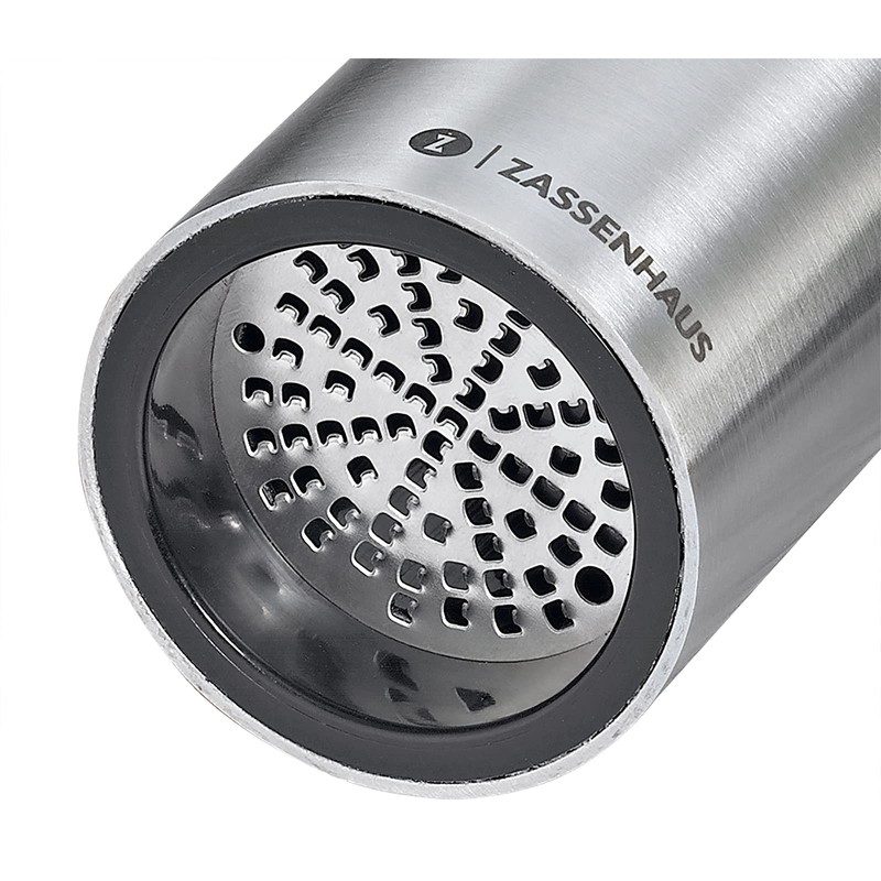 Zassenhaus Duo 035261 Nutmeg and Spice Mill Stainless Steel and