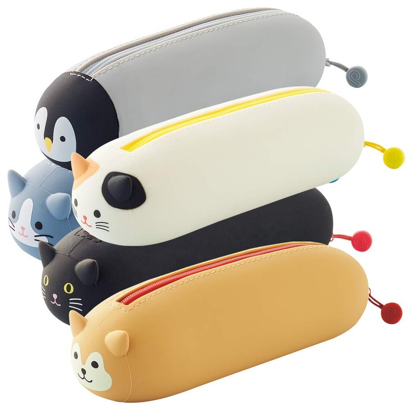 Lihit Lab A7781-4 Sleeping Pen Pouch Hachiwalene Cat