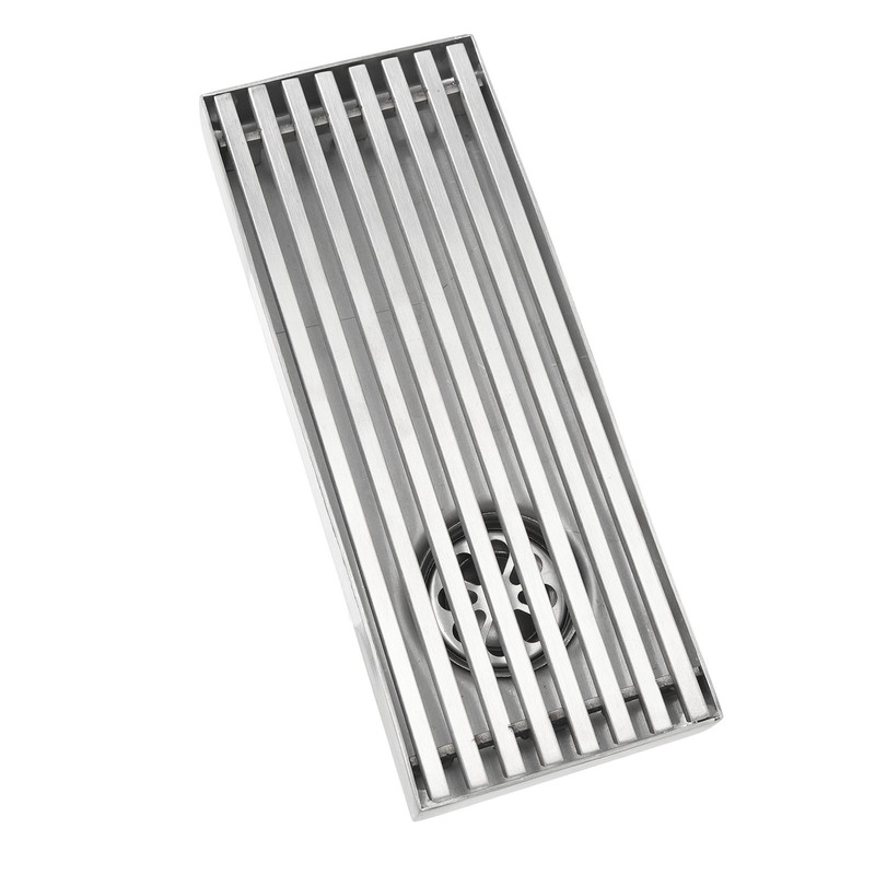 Linear Shower Drain Stainless Steel Odor Resistant Rectangular Floor Drain