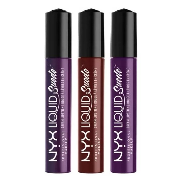 NYX Professional Makeup Nix Liquid Suede Cream Lip Sick Pack 3 Piezas Lcl19,43,44