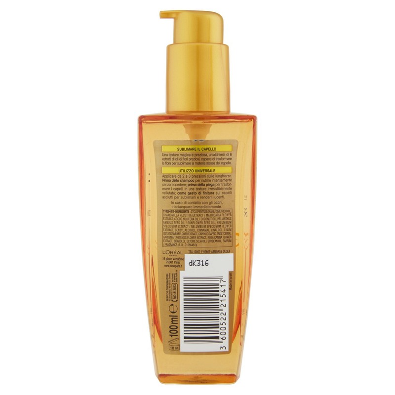 L'Oréal Paris Elvive Exceptional Nourishing Oil for Normal or Dry