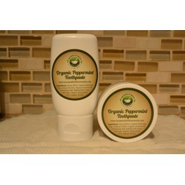 Natural Organic Toothpaste - Remineralize, Whitening, Cavity Protection Fluoride Free (3 oz. jar)
