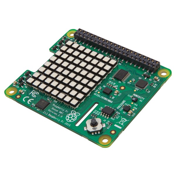RASPBERRYPI-SENSEHAT Raspberry Pi Sense HAT with Orientation, Pressure, Humidity and