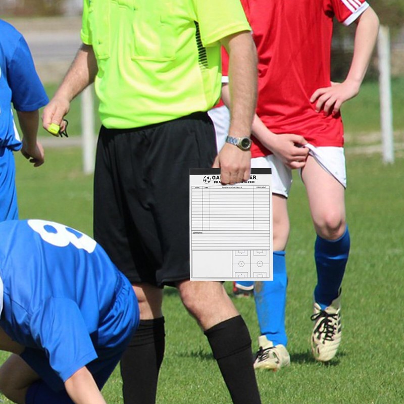 SUPVOX Basketball Score Keeping Football Warning Cards Basketball Scorebook Lightweight