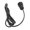 Desktop Power Grommet, 2 USB Charging Ports Small Hidden Flush