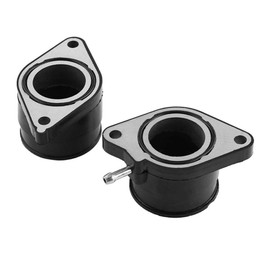 EVGATSAUTO 2pcs Motorcycle Intake Manifold Carburetor Boot Joint for XT600 XT600Z XT600E 1984-2003 for TT600 1984-1989/1993-1997 Carburetor Intake Adapter
