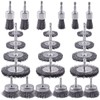 Rocaris 24 PCS Wire Wheel Brush for Drill , Carbon