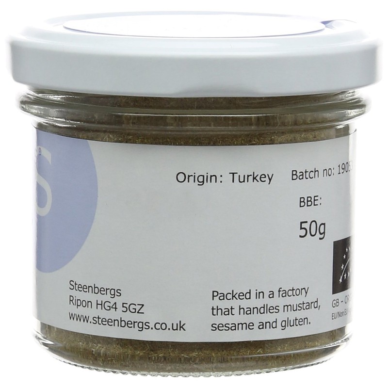 Steenbergs Organic Ground Cumin Standard Jar - 50g